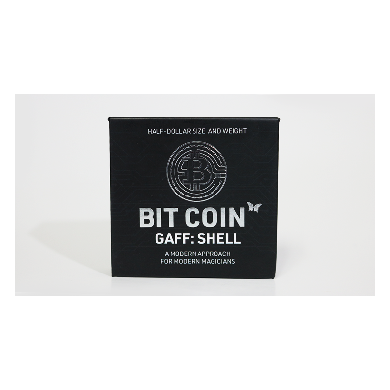 Bit Coin Shell (Silver) by SansMinds Creative Lab - Trick wwww.magiedirecte.com