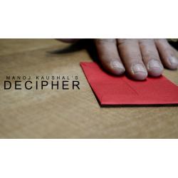 DECIPHER RED (Gimmick and Online Instructions) by Manoj Kaushal - Trick wwww.magiedirecte.com