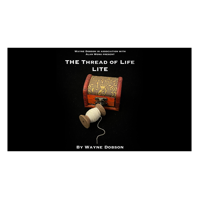 The Thread of Life LITE (Gimmicks and Online Instructions) by Wayne Dobson and Alan Wong - Trick wwww.magiedirecte.com
