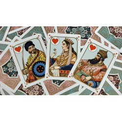 Gilded Four Continents (Blue) Playing Cards wwww.magiedirecte.com