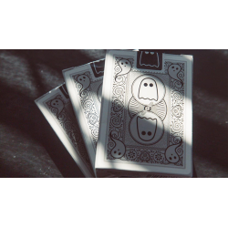 Bicycle Boo Back Playing Cards (Grey) wwww.magiedirecte.com