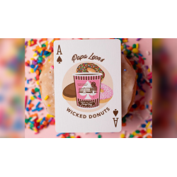 Papa Leon's Wicked Donuts (Vanilla) Playing Cards by Wounded Corner and Cam Toner wwww.magiedirecte.com