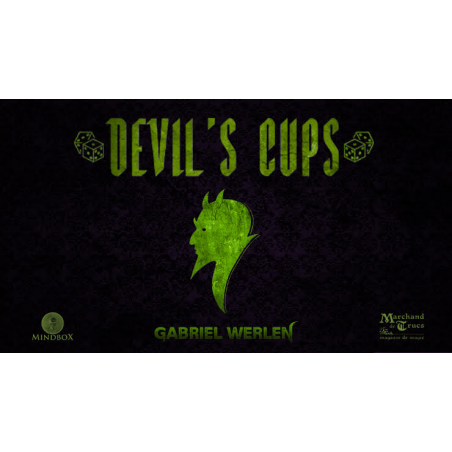Devil's Cups by Gabriel Werlen, Marchand de Trucs & Mindbox- Trick wwww.magiedirecte.com