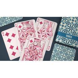 VARIUS (Limited Edition Teal) Playing Cards wwww.magiedirecte.com