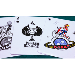 Monkey Business Playing Cards (Sock Monkey) wwww.magiedirecte.com