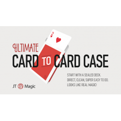Ultimate Card to Card Case BLUE (Gimmicks and Online Instructions) by JT - Trick wwww.magiedirecte.com