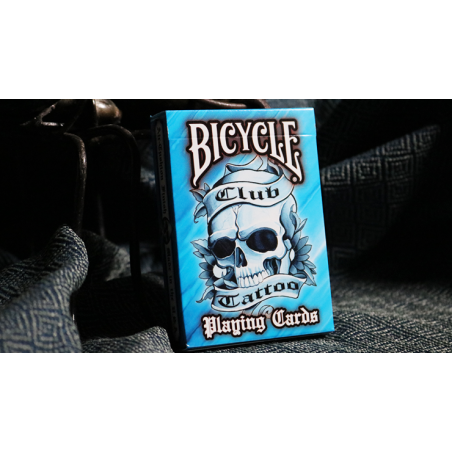 Bicycle Club Tattoo (Bleu) wwww.magiedirecte.com