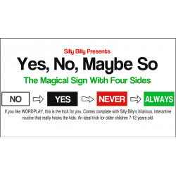 Yes, No, Maybe So by Silly Billy - Trick wwww.magiedirecte.com
