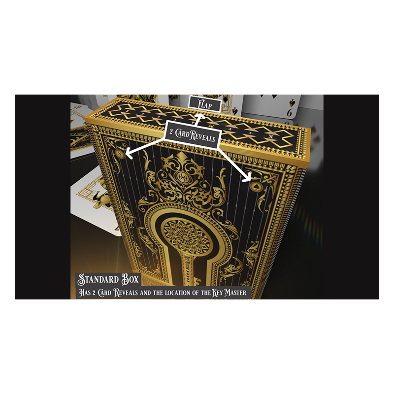 Secrets of the Key Master (with Standard Box) playing Cards by Handlordz wwww.magiedirecte.com