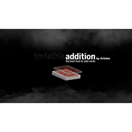 Invisible Addition RED by Ariston - Trick wwww.magiedirecte.com