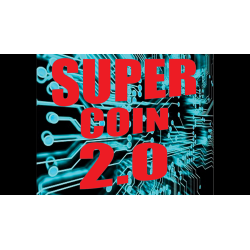 SUPER COIN 2.0 (Gimmicks and Online Instructions) by Mago Flash -Trick wwww.magiedirecte.com