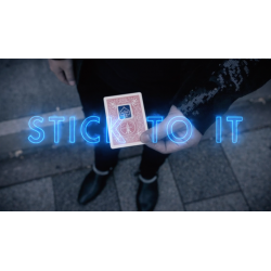 Stick To It Red (DVD and Gimmick) by Shahrul Nizar - Trick wwww.magiedirecte.com