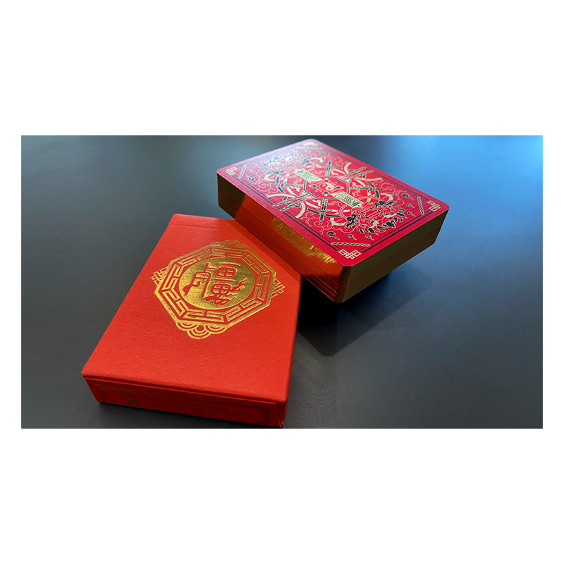 Geung Si The Torpor (Red) Playing Cards wwww.magiedirecte.com