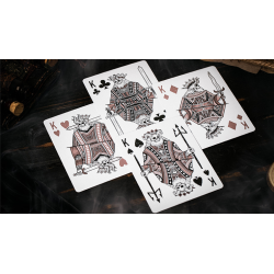 666 V4 (Rose Gold) Playing Cards by Riffle Shuffle wwww.magiedirecte.com