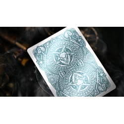 666 V4 (Cyan) Playing Cards by Riffle Shuffle wwww.magiedirecte.com