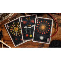 Flower of Fire Playing Cards by Kings Wild Project wwww.magiedirecte.com