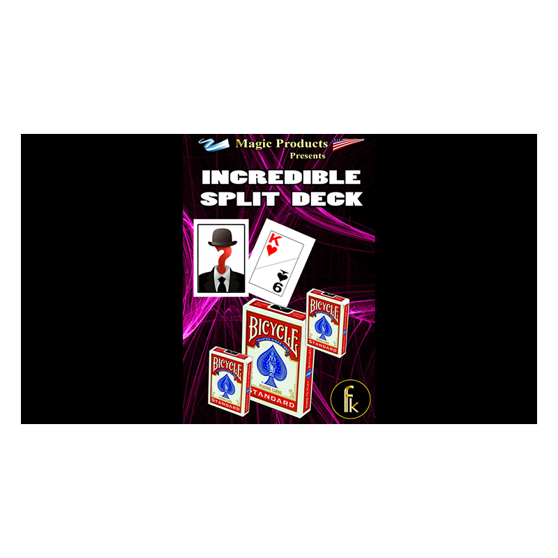 Incredible Split Deck Plus - Magic Music Entertainment wwww.magiedirecte.com