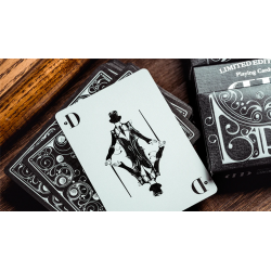Smoke & Mirror (Mirror- Black) Deluxe Limited Edition Playing Cards by Dan & Dave wwww.magiedirecte.com