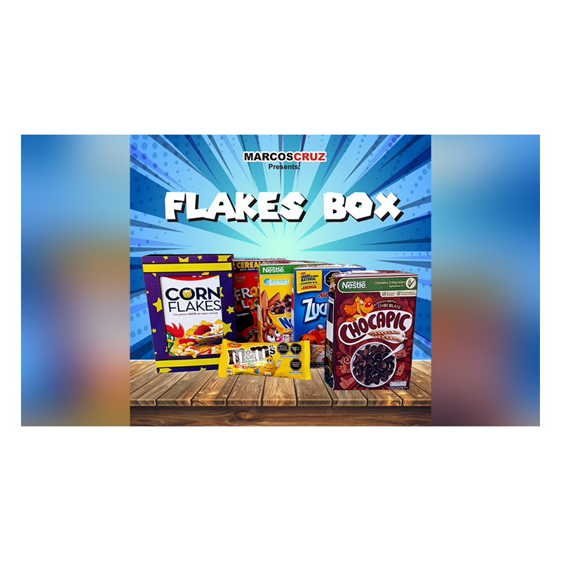 FLAKES BOX by Marcos Cruz wwww.magiedirecte.com