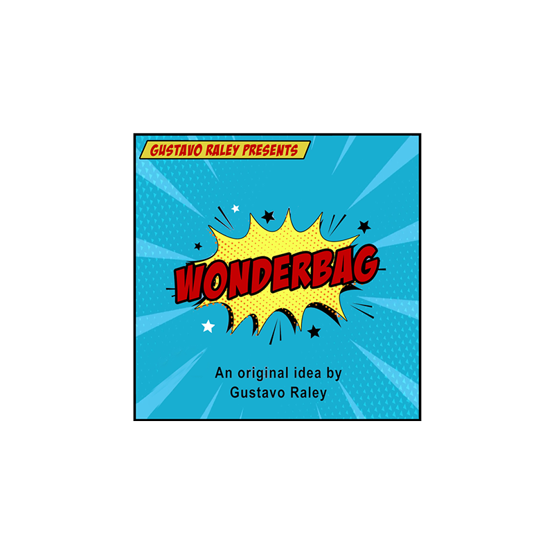 WONDERBAG SUPERMAN (Gimmicks and Online Instructions) by Gustavo Raley - Trick wwww.magiedirecte.com