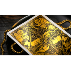 The Cross (Golden Grace Foiled Edition) Playing Cards by Peter Voth x Riffle Shuffle wwww.magiedirecte.com