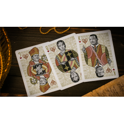 The Cross (Maroon Martyrs) Playing Cards by Peter Voth x Riffle Shuffle wwww.magiedirecte.com