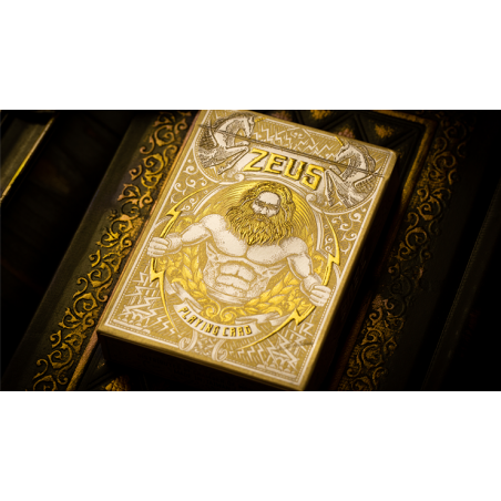 Zeus Mighty Gold Playing Cards by Chamber of Wonder wwww.magiedirecte.com