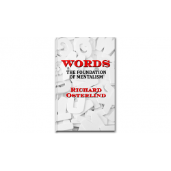 Words - The Foundation of Mentalism by Richard Osterlind - Book wwww.magiedirecte.com