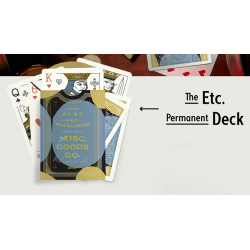 The ETC. Permanent Playing Cards by Misc. Goods wwww.magiedirecte.com