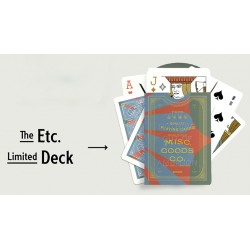 The ETC. Limited Edition Playing Cards by Misc. Goods wwww.magiedirecte.com