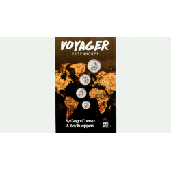 Voyager US Eisenhower Dollar (Gimmick and Online Instruction) by GoGo Cuerva - Trick wwww.magiedirecte.com