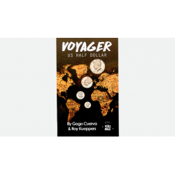 Voyager US Half Dollar (Gimmick and Online Instruction) by GoGo Cuerva - Trick wwww.magiedirecte.com