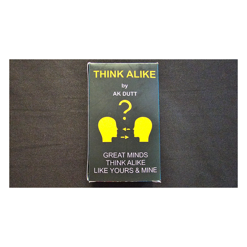 THINK ALIKE by A.K. Dutt - Trick wwww.magiedirecte.com