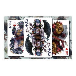 Therian (Wood) Playing Cards wwww.magiedirecte.com