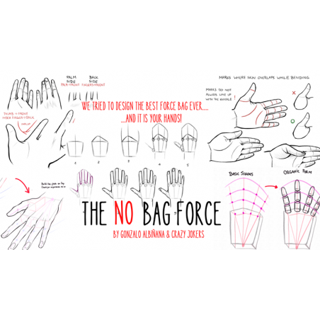 NO BAG FORCE by Gonzalo Albiñana  and Crazy Jokers wwww.magiedirecte.com
