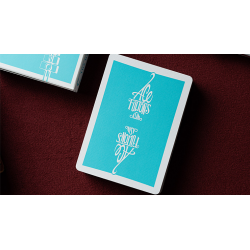 Ace Fulton's Casino: Miami Vice Blue Playing Cards wwww.magiedirecte.com