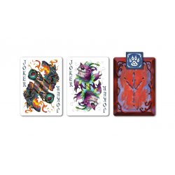 Therian (Metal) Playing Cards wwww.magiedirecte.com