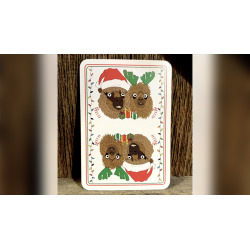 Alpaca Christmas Kids Playing Cards wwww.magiedirecte.com