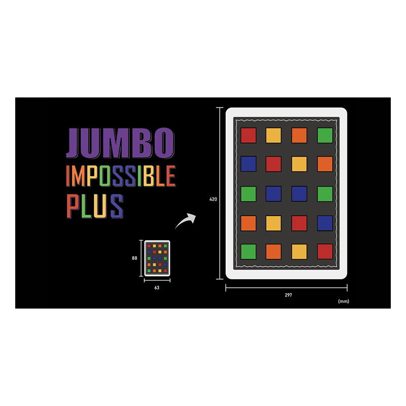 IMPOSSIBLE JUMBO (Gimmicks and Online Instructions) by Hank & Himitsu Magic - Trick wwww.magiedirecte.com