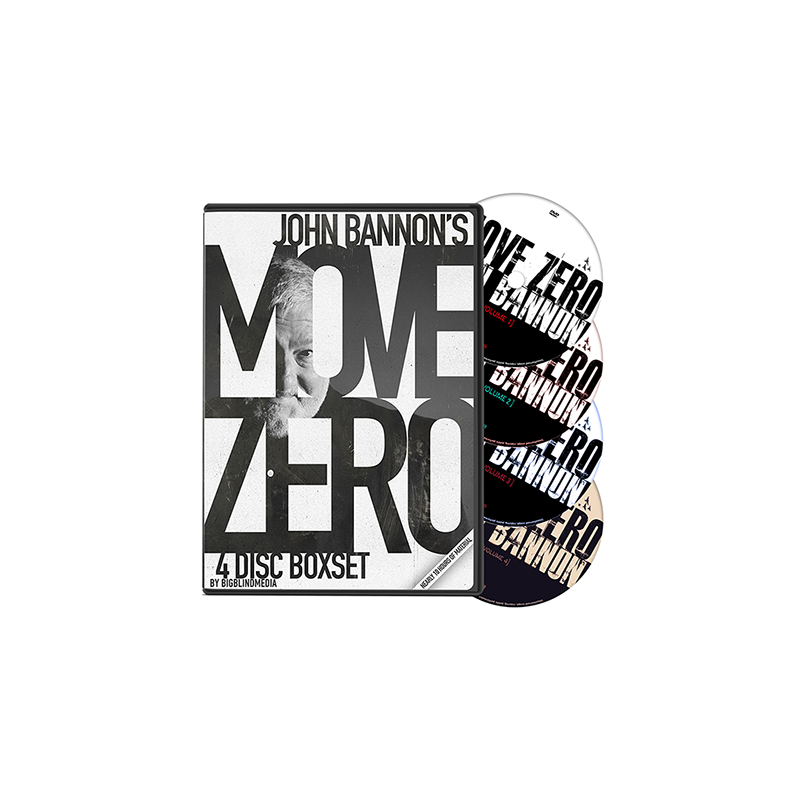 Move Zero (4 Volume Set) de John Bannon & Big Blind Media wwww.magiedirecte.com