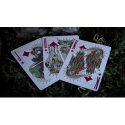 Under the Moon (Moorland Green) Playing Cards wwww.magiedirecte.com
