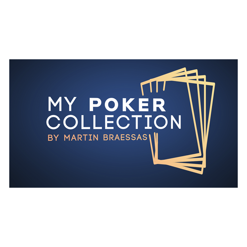 My Poker Collection (Gimmicks and Online Instructions) by Martin Braessas - Trick wwww.magiedirecte.com
