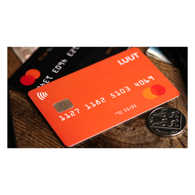 Overdraft Extra Orange Card by Paul Fowler and the 1914 - Trick wwww.magiedirecte.com