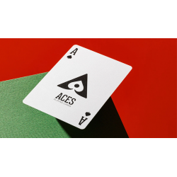 ACES (RED) Playing Cards wwww.magiedirecte.com