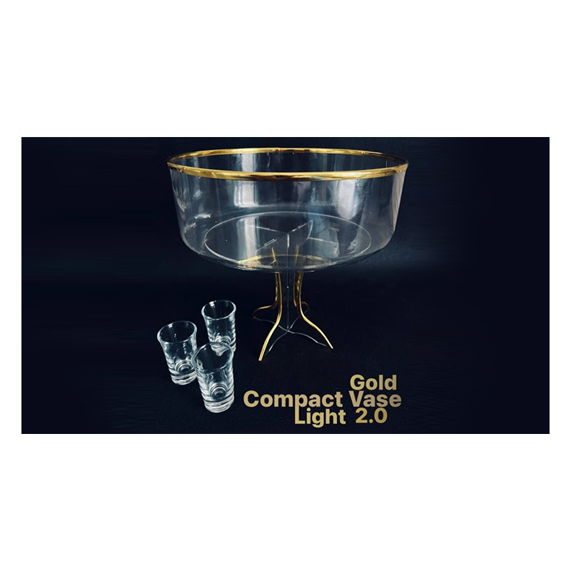 Compact Vase Light GOLD by Victor Voitko - Trick wwww.magiedirecte.com