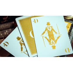 Smoke & Mirrors V9, Gold (Standard) Edition Playing Cards by Dan & Dave wwww.magiedirecte.com