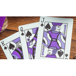 Smoke & Mirrors V9, Purple (Standard) Edition Playing Cards by Dan & Dave wwww.magiedirecte.com