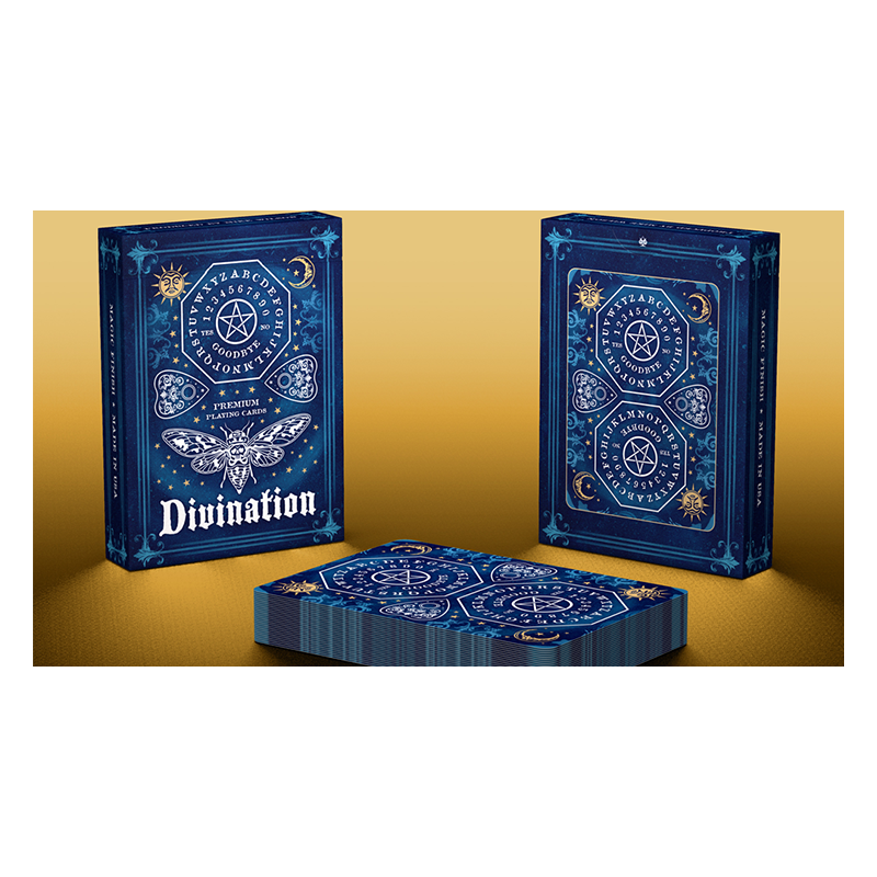 Divination (Blue) Playing Cards by Midnight Cards wwww.magiedirecte.com