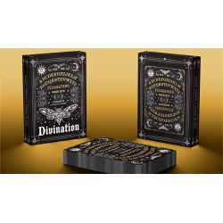 Divination (Black) Playing Cards by Midnight Cards wwww.magiedirecte.com