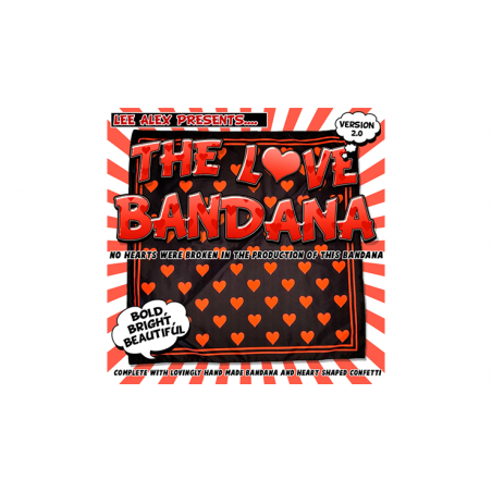 LOVE BANDANA V2 - Lee Alex wwww.magiedirecte.com